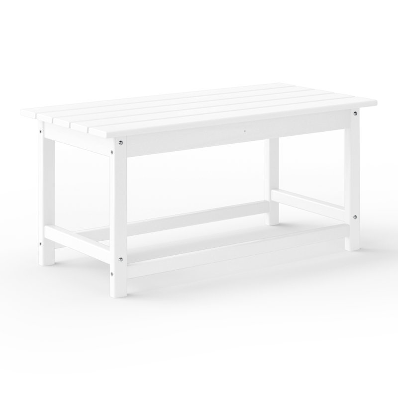 Table basse d'extérieur Laguna, Blanc