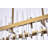 Marlow 24-Light Dimmable Rectangular Metal Chandelier with Crystal Accents-118912659