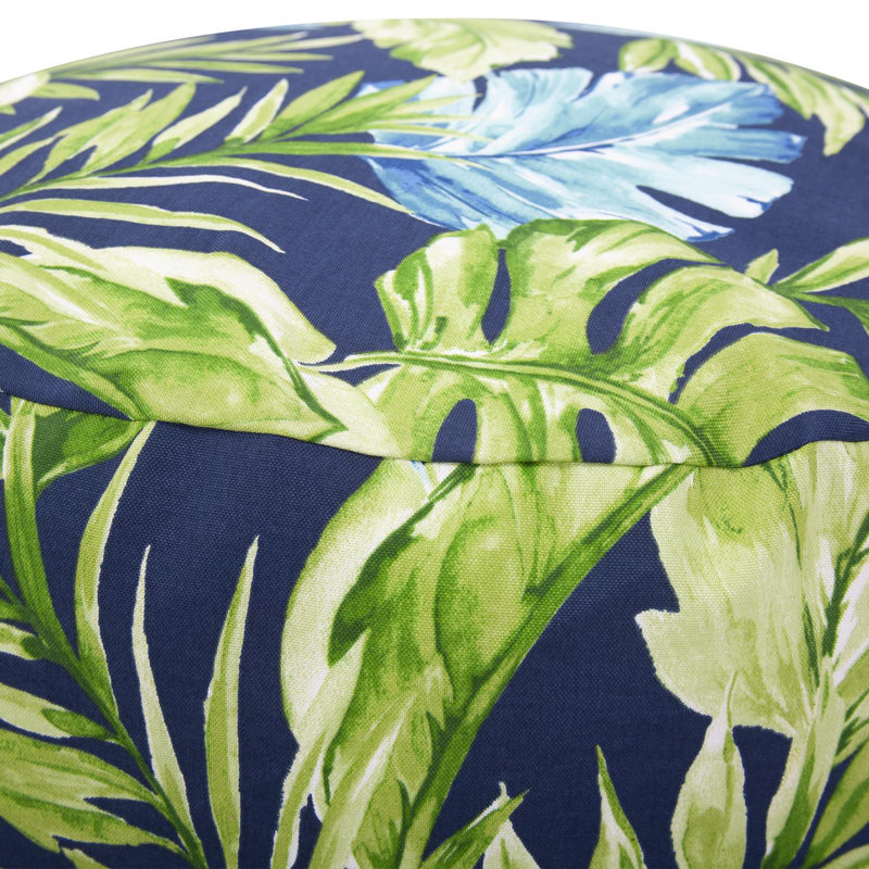 Repose-pieds d'extérieur avec coussin Alidia