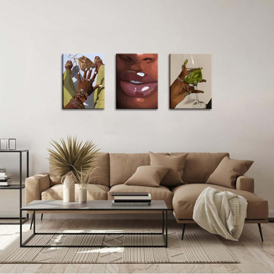 3 Piece Wrapped Canvas Print
