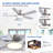 52" Flush Mount Ceiling Fan With Lights And Remote Control, Reversible And 5 Dual-sided Blades-498187539