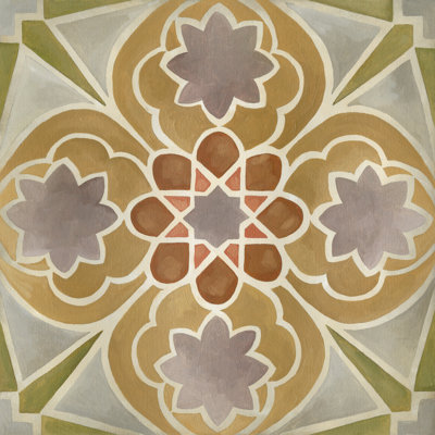 Villa Tile IV by Chariklia Zarris - Wrapped Canvas Art Prints