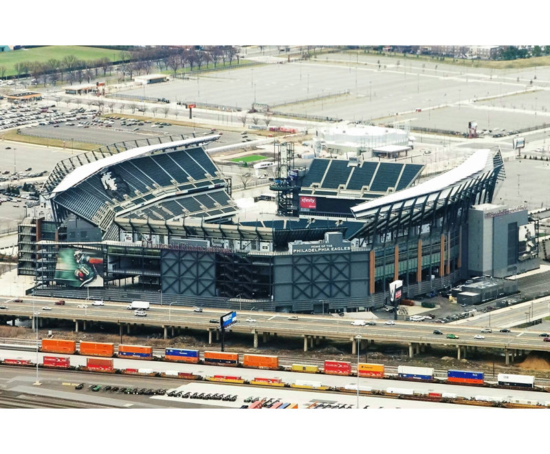 Lincoln Financial Field, 16" H x 24" W