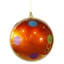 Ornement boule de Noël bonbon à pois-30592191-30592195