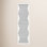 Mando Ivory Black Hand-Woven Striped Cotton Rug