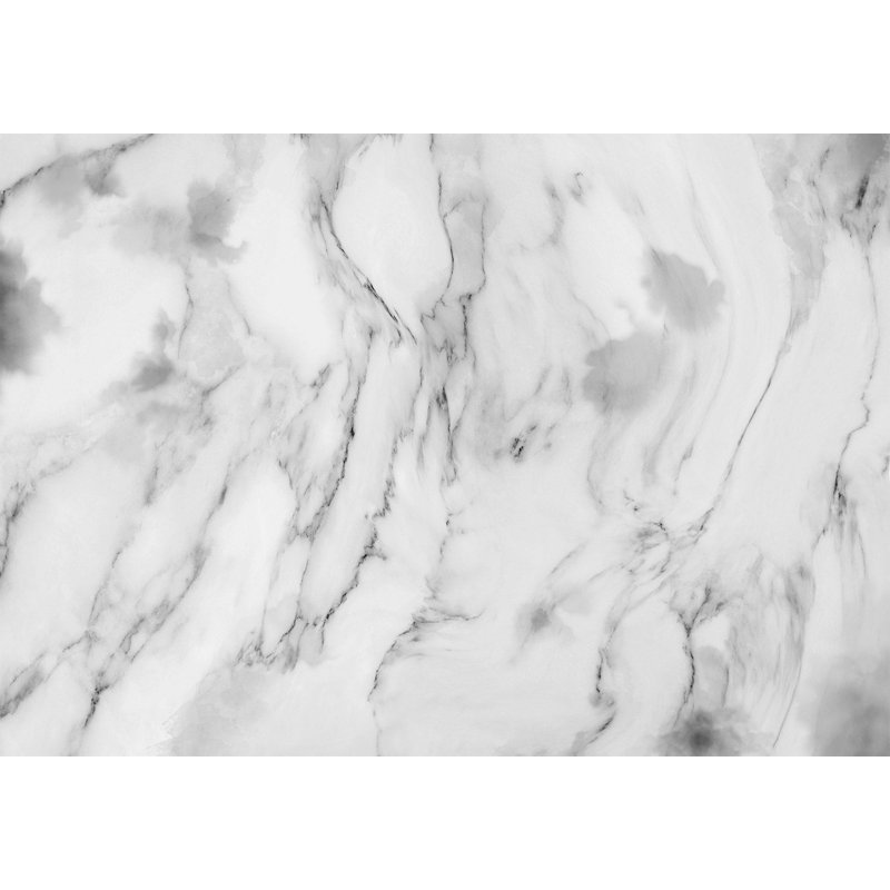 Papier peint texture de surface - Marbre blanc paix, L 110 po x l 157 po