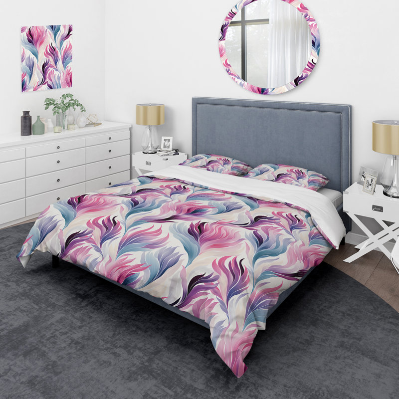 Ensemble de housse de couette Miludia, Housse de couette pour très grand lit et 2 très