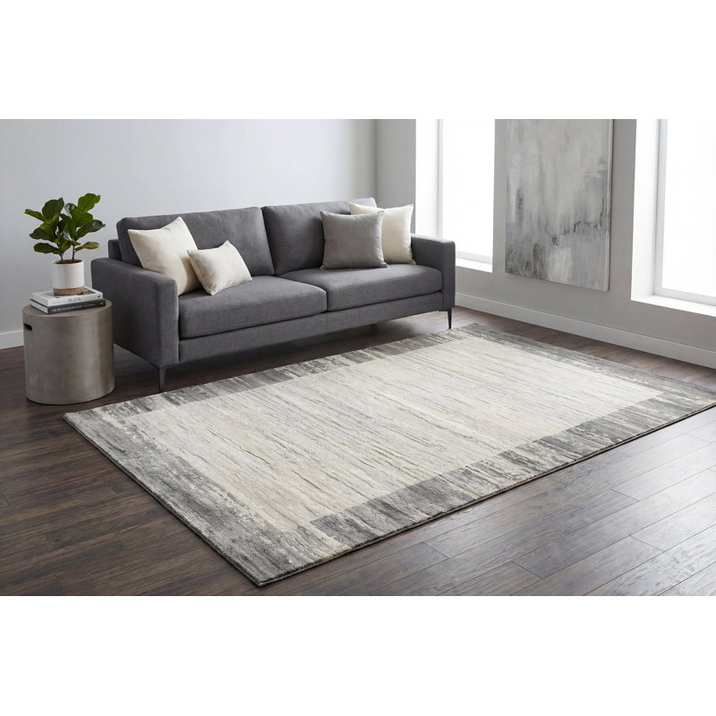 Tapis gris Goyette, Rectangle 7 pi 10 po x 10 pi 10 po