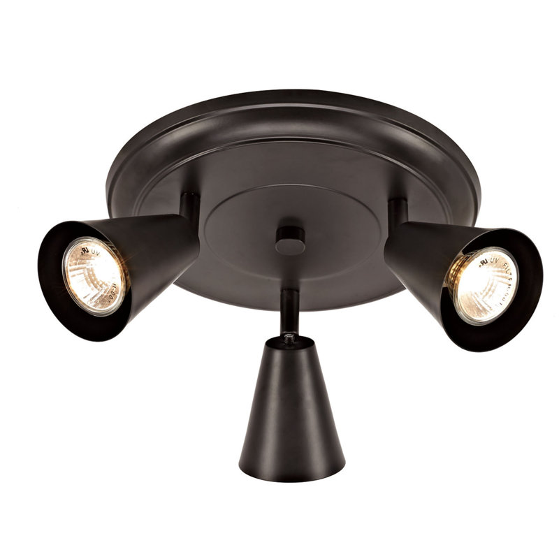 Ensemble de rail d’éclairage 3 lumières 9,96 po sian