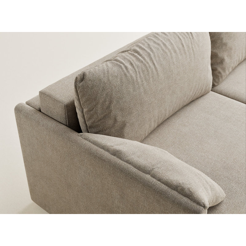 Sofa, Beige Chenille