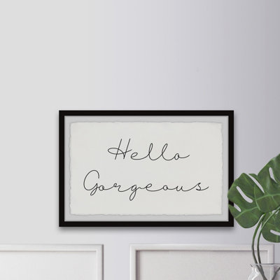 " Greetings "