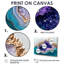 Agate Dream River VI - impression sur toile Geode Stone-820131990-820131991-820131989