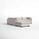 Zuri 5 - Piece Modular Upholstered L-Sectional