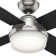 60" Dempsey 4 - Blade LED Standard Ceiling Fan with Remote Control and Light Kit Included