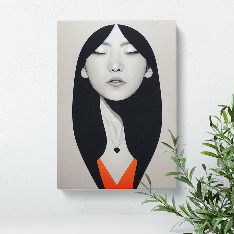 Shape Of A Woman - Wrapped Canvas, 60cm H x 40cm W x 3cm D