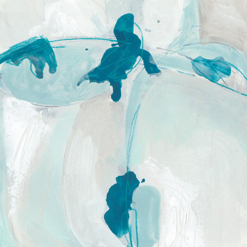 Trace Echo III - Painting, 30cm H x 30cm W , Wrapped Canvas