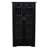 Window Pane Media Cabinet  Black-1139214510