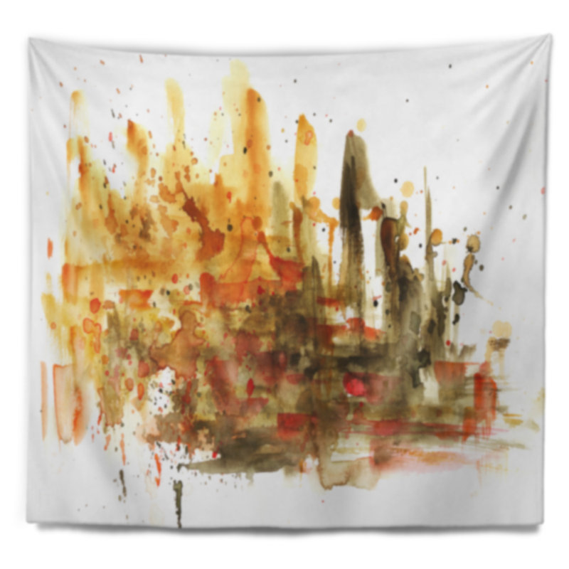 Polyester Tapestry, 68" H x 80" W
