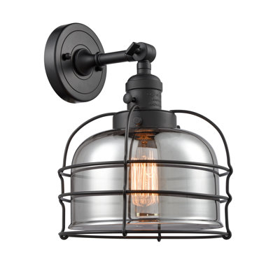 Applique murale 1 lumière 9 "Bell Cage