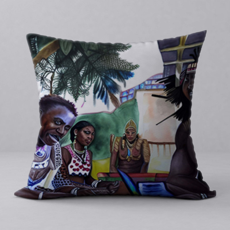 Reversible Throw Pillow