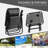Outsunny Zero Gravity Chair Set With Side Table, Grey, Patio Set, Patio Seating Set, Conversation Set-1683679598