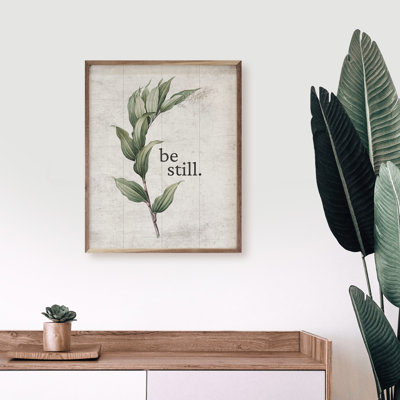 Be Still Greenery White