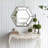 20" x 18" Hexagon Wall Mirror