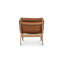 Fauteuil d'appoint Baker brun