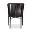 Real Flame Bodhi 2 Piece Outdoor Patio Dining Chair Set With Sunbrella Cushions In Play Oat Fabric