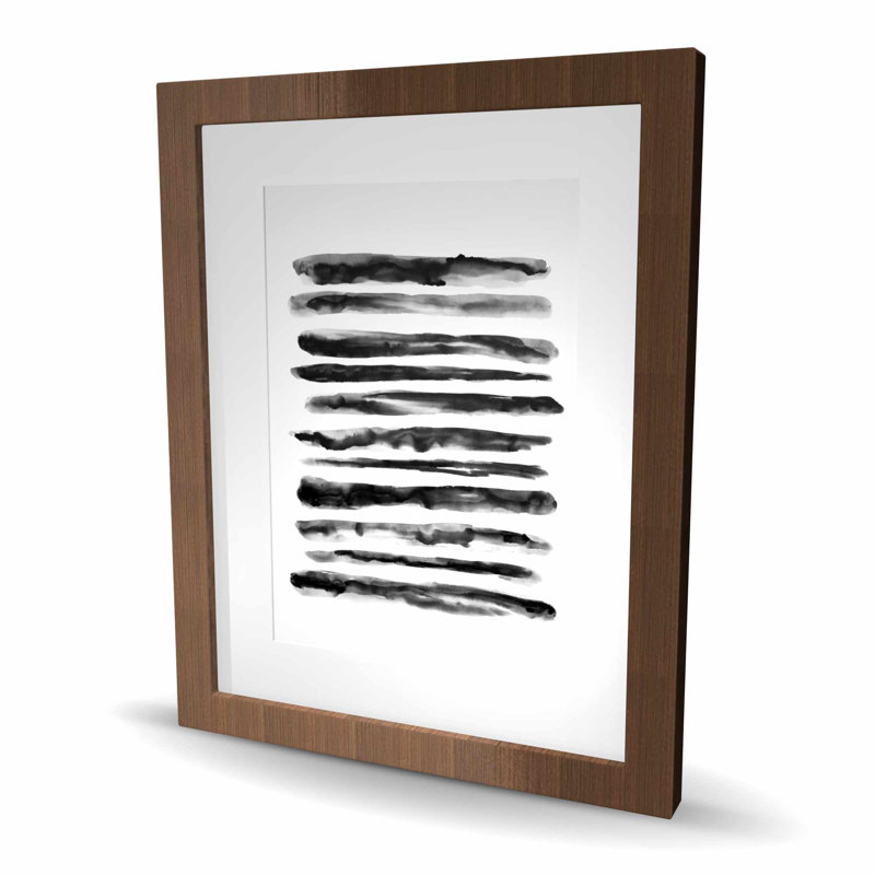 Éclosion - reproduction matte encadrée abstraite blanche pour la décoration intérieure
