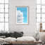 Modular White II Framed Graphic Art-76383330-186700288