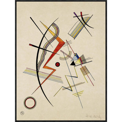 'Untitled' by Wassily Kandinsky Framed Painting Print on Canvas