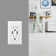 USB Wall Outlet Charger, 15A Tamper Resistant Decorator Receptacle