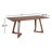 Fischer Walnut Solid Wood Dining Table
