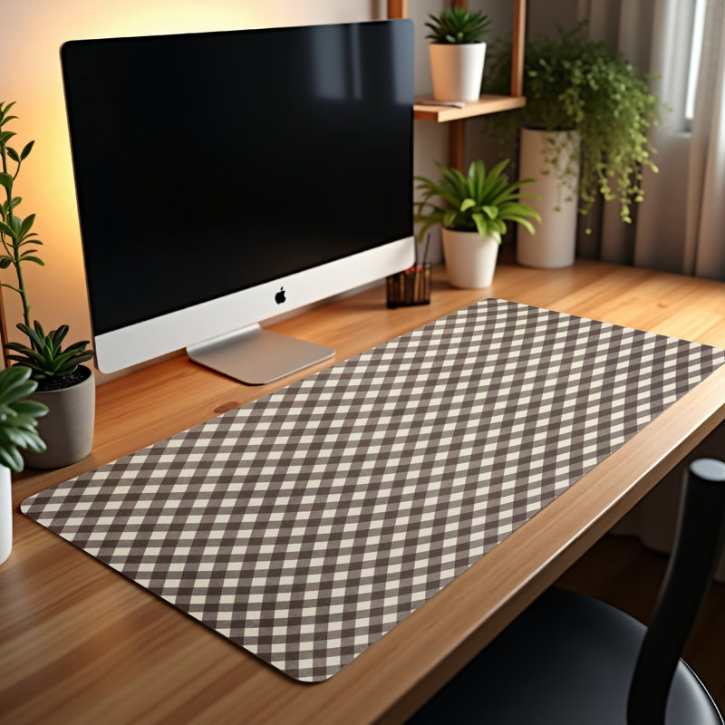 Polyester Desk Pad, 14.4x12.1