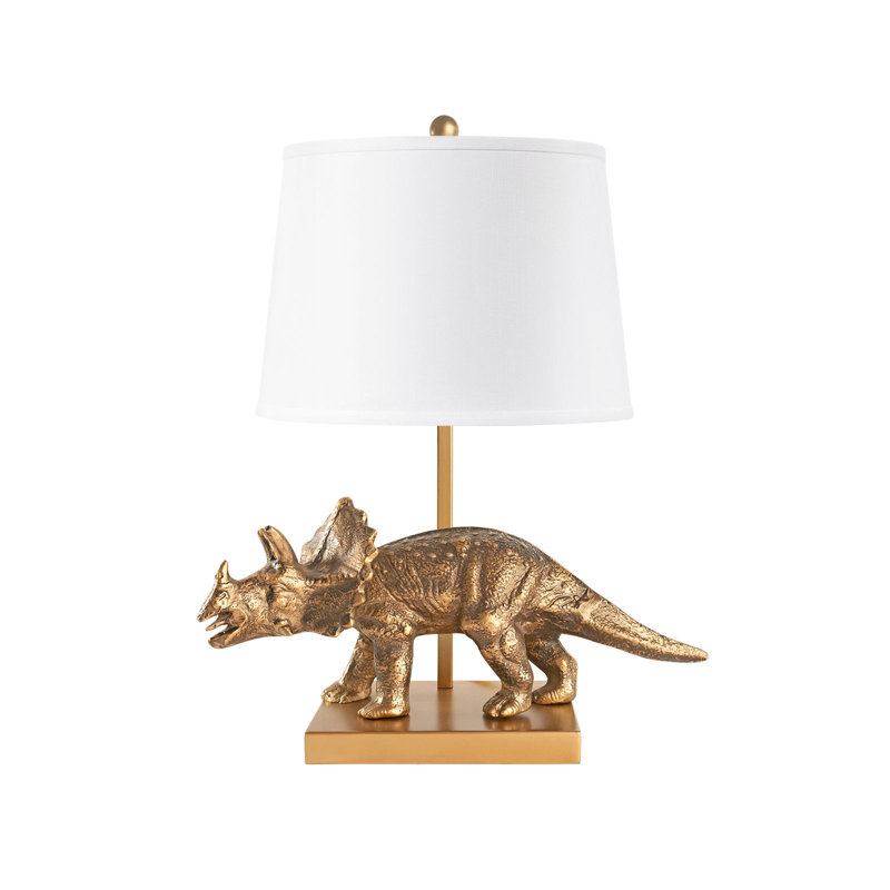Titus Table Lamp, Antique Brass, Gold
