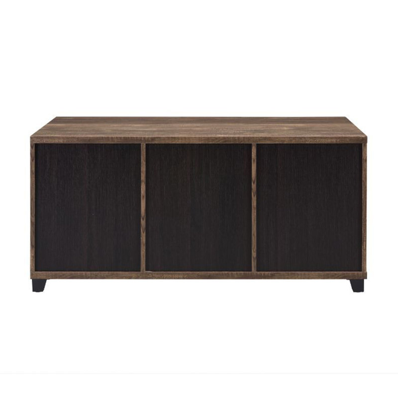 Basurto Coffee Table,Open Storage Compartment with Pull-Out Tray