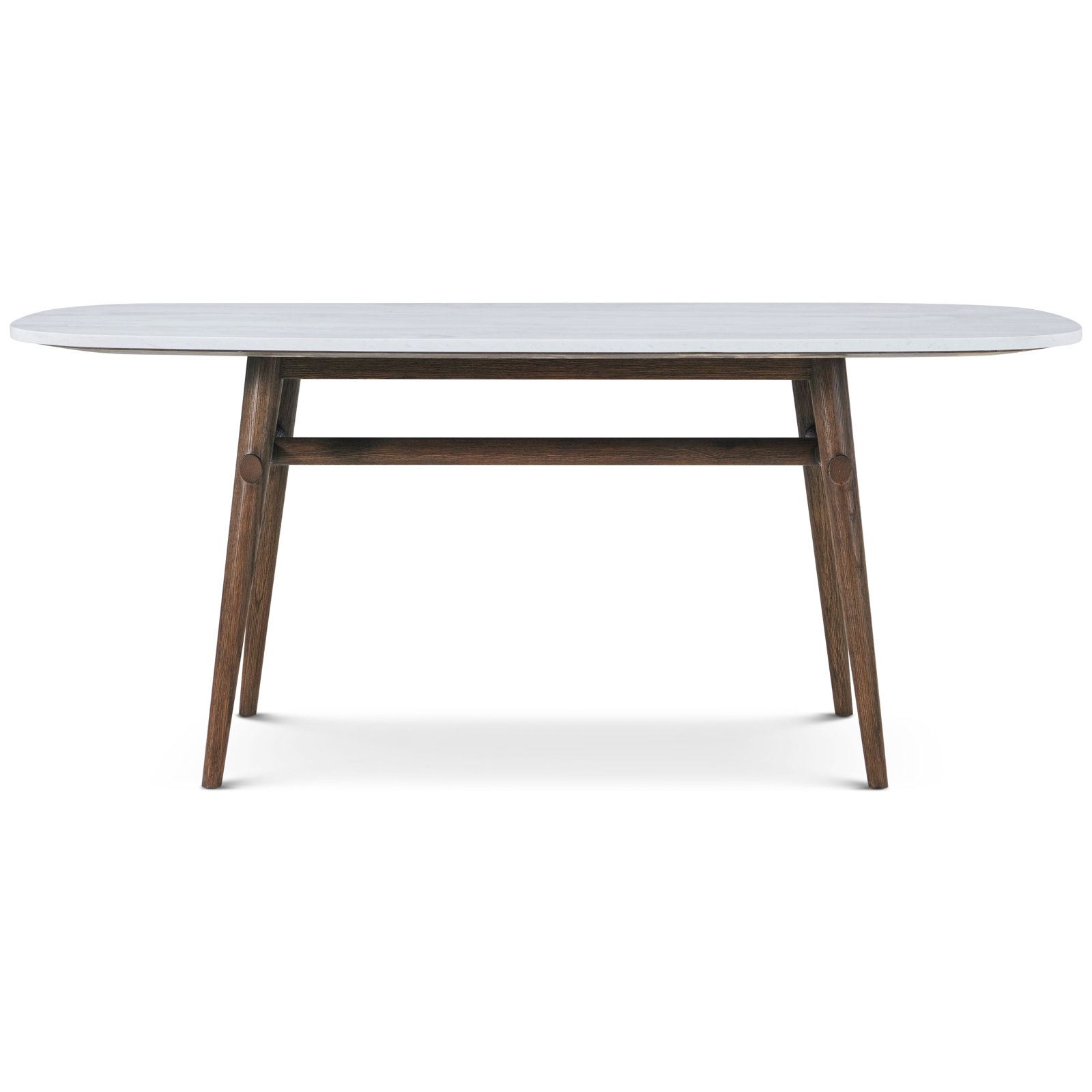 Dining Table, Brown, 30" H x 70.87" L x 35.43" W