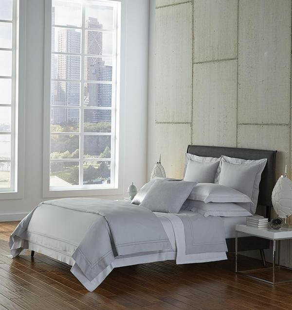 Finna Percale Flat Sheet, Full/Queen Flat Sheet, Flint