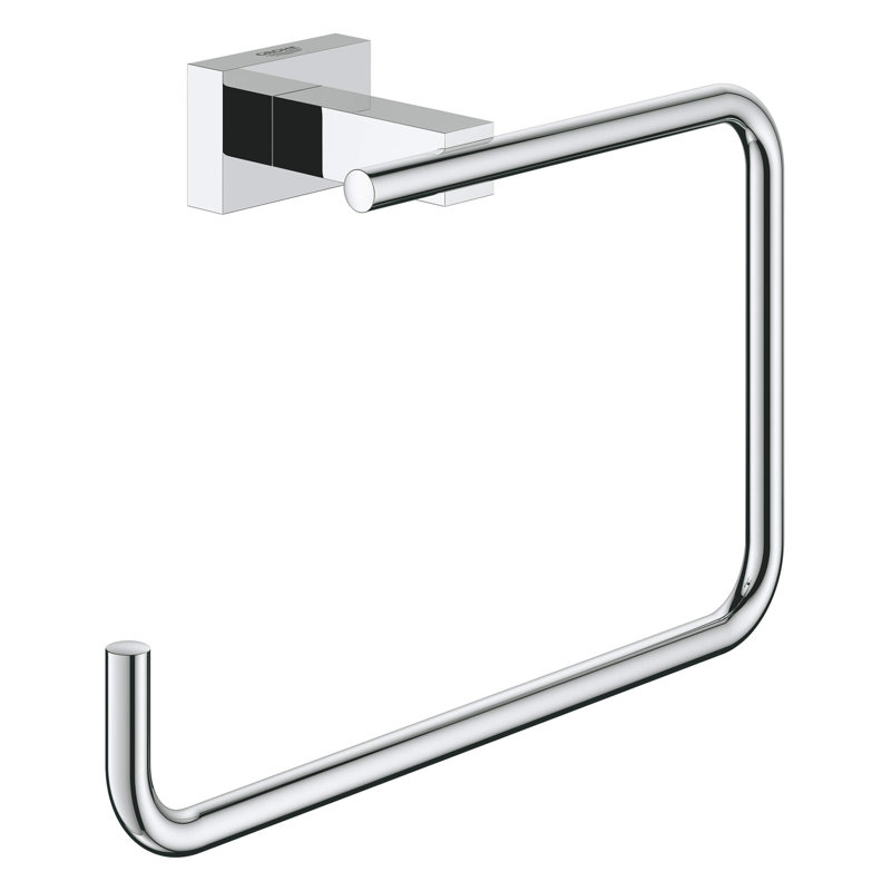 ESSENTIALS 8" Towel Ring, Brushed Nickel