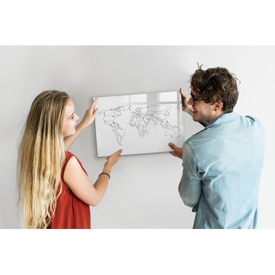 Magnetic Glass Dry Erase Board