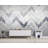 Non-Pasted Fabric Chevron Wall Mural-1824503647