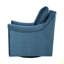 Fauteuil pivotant Deanna, fauteuil d'appoint pivotant rembourré