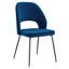 Chaise de salle à manger en velours Nico Performance-1427338724