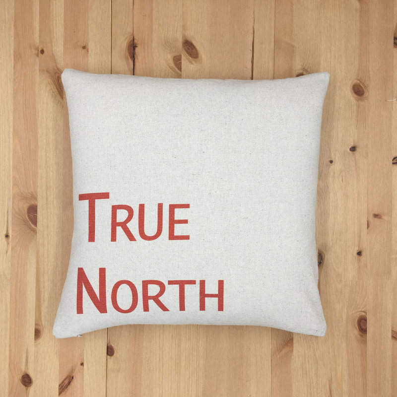 Red True Northwith Polyester Insert Pillow