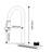 Smart Led Display Stainless Steel Kitchen Sink - Modern Gunmetal Finish, Ideal For Family Kitchens
