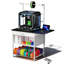 3D Printer Stand with Charging Station, 2AC+2USB Power Hub & 4-Tier Storage - Heavy-Duty Fixed Station with Filament Organization for Workshop/Office