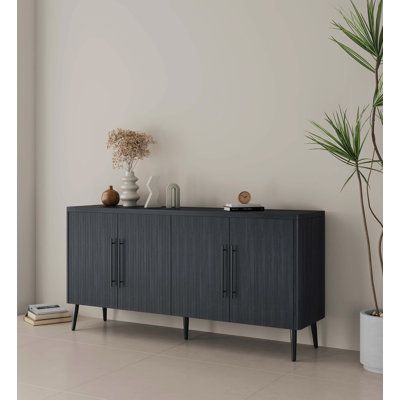 Jodie 65" Fluted Sideboard by Ebern Designs