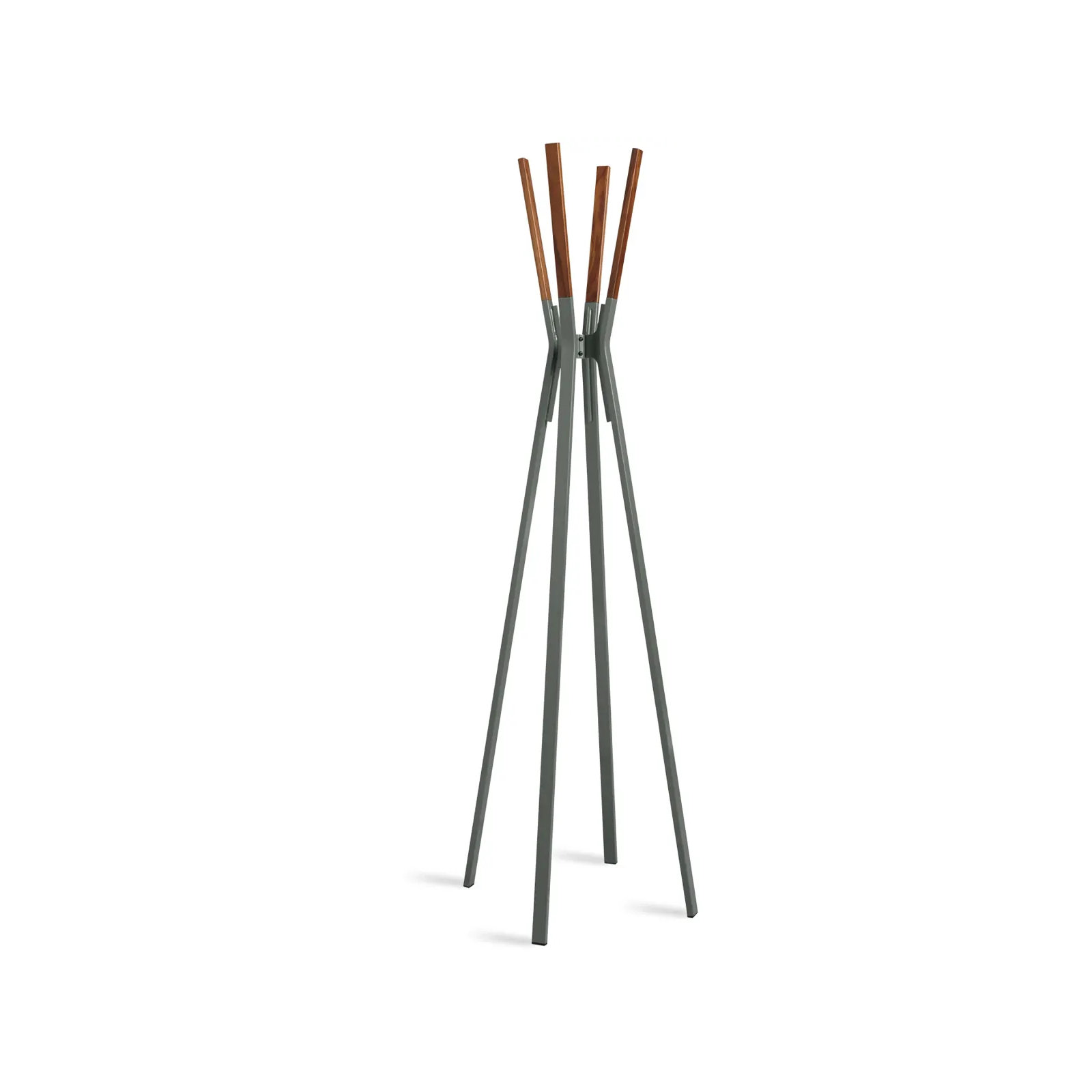Splash Freestanding Steel Coat Rack, Slate