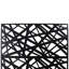 Paravent autoportant en métal pour terrasse, patio ou jardin | Panneau de clôture extérieur / intérieur | H 76 po x l 48 po | Noir | Idée de cadeau-120993529